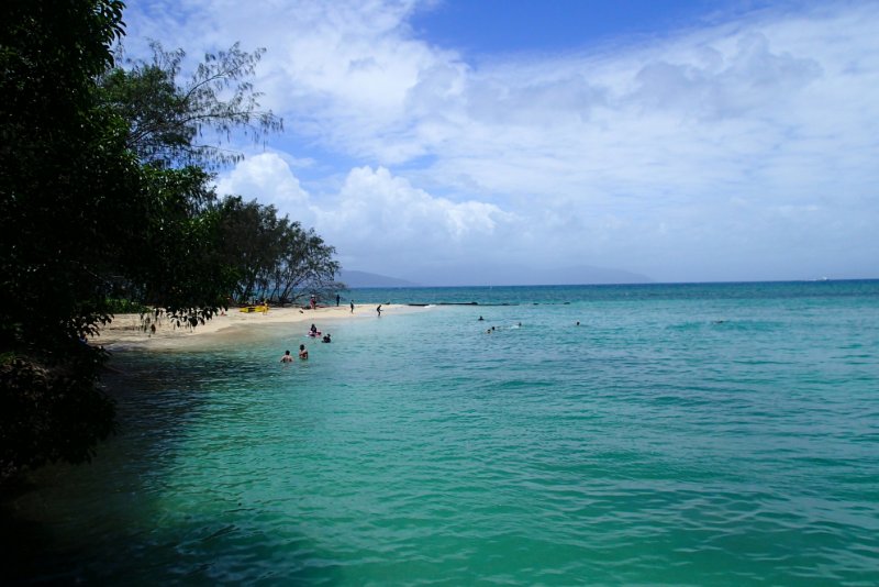 Green Island Ocean and Skyline