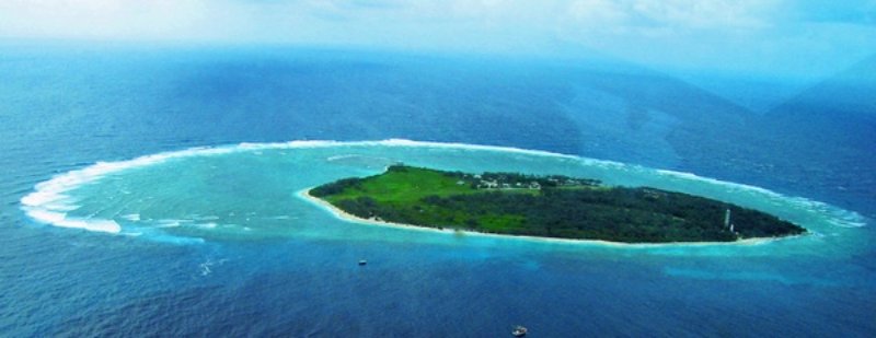 Lady Elliot Island Aerial View