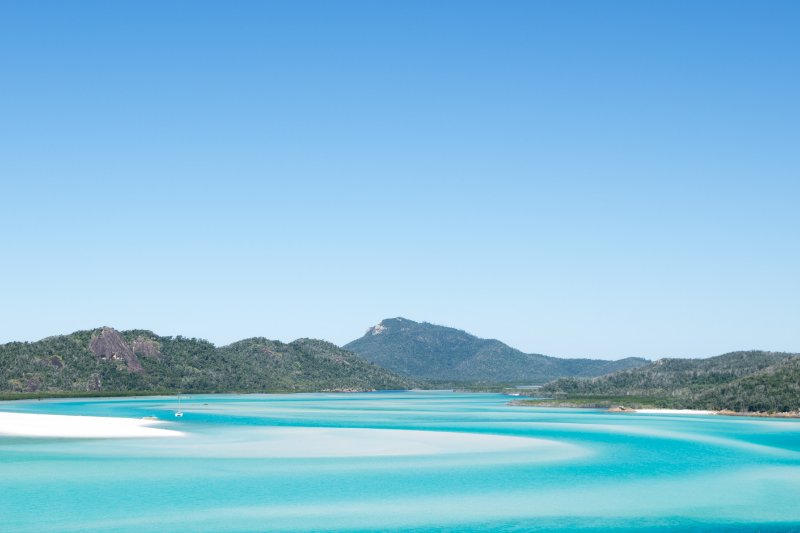 Whitehaven Beach and Ocean View