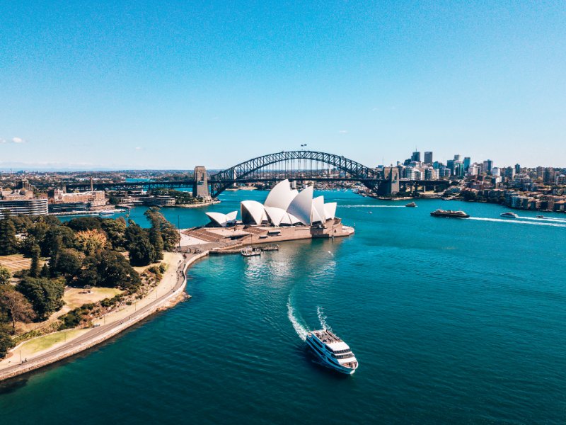 Sydney, Australia Aerial View