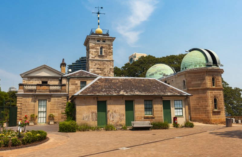 Front view of Sydney Observatory