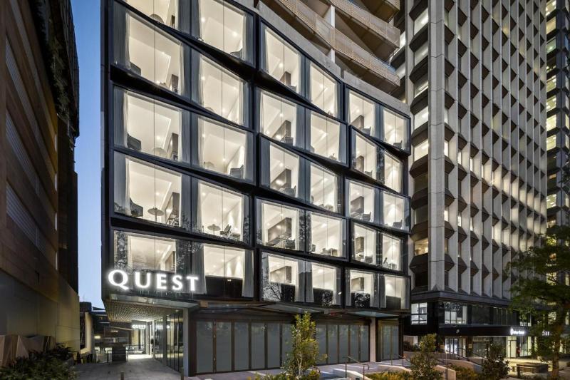 building exterior of Quest North Sydney