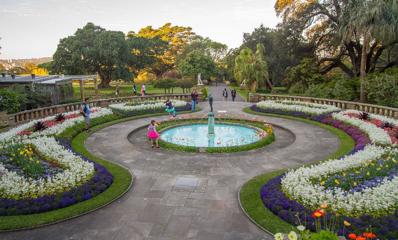 Royal Botanic Gardens in Sydney