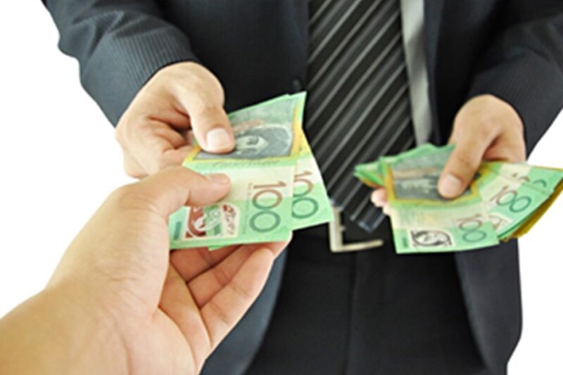 What is cash in hand in Australia? 2