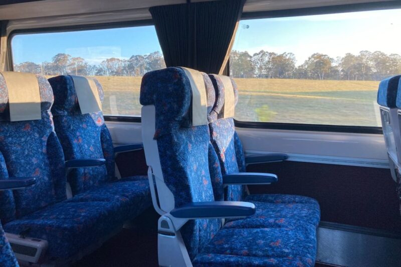What are the benefits of taking a train from Sydney to Canberra? 3 Stunning views of the Australian countryside