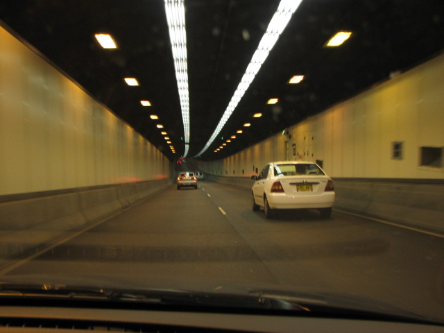 Inside the Sydney Harbour Tunnel