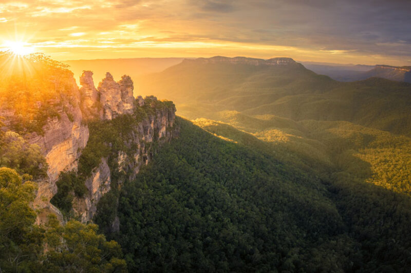 Where is the best place to see the sunrise in the Blue Mountains? 1