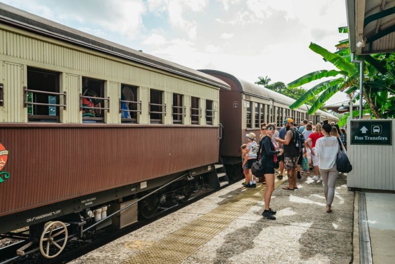 Passengers to train