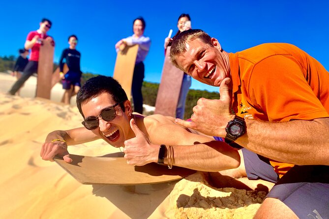 Sandboarding day tour in Moreton Bay