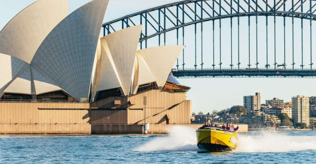 Thunder ride at the sydney harbour