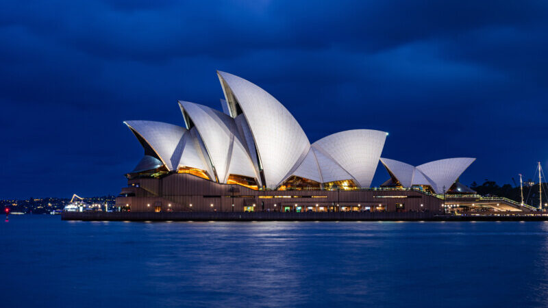 Sydney Opera House at the Blue Hour