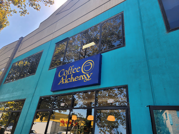 Coffee Alchemy exterior and signage