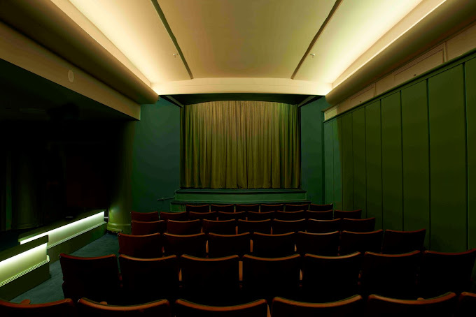 Empty seats at Golden Age Cinema & Bar