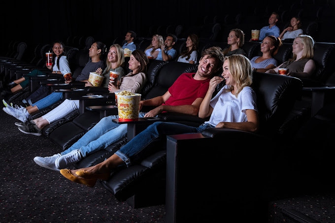 Couple enjoying at HOYTS Entertainment Quarter