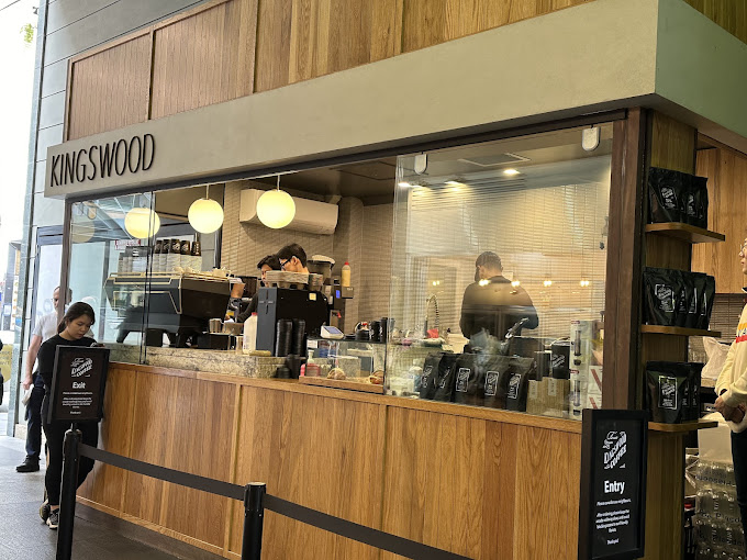 Customer in queue at Kingswood Coffee - World Square