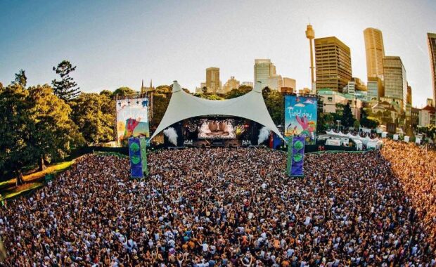 Massive crowd at Sydney Festival