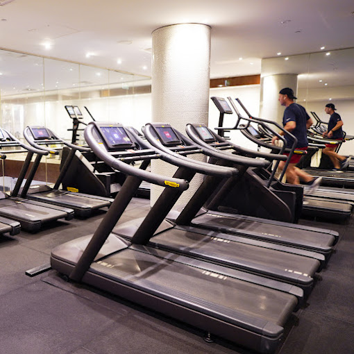 Treadmill on standby at Premier Health & Fitness Centre, Sydney CBD