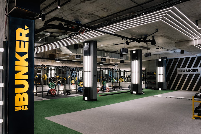 Work out area at The Bunker Gym