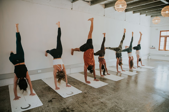 Yoga enthusiasts at Yoga Loft Sydney