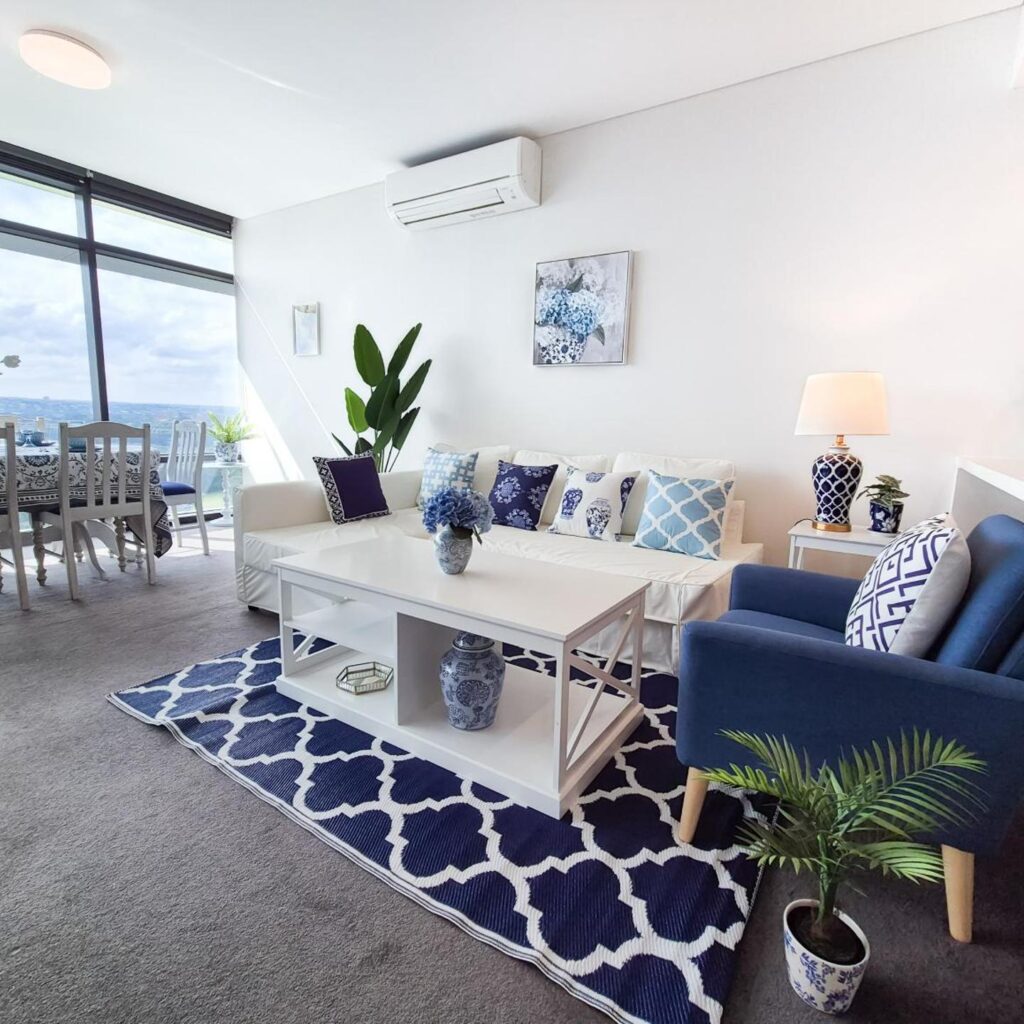Hamptons Style 2BR & kid room w view in Olympic Park 12 Hamptons Style 2BR & kid room w view in Olympic Park