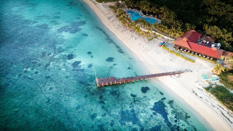 Beach in Cozumel