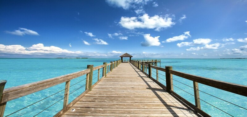 Pier in Nassau, Bahamas