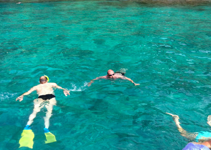 Swimming in the Fiji Islands