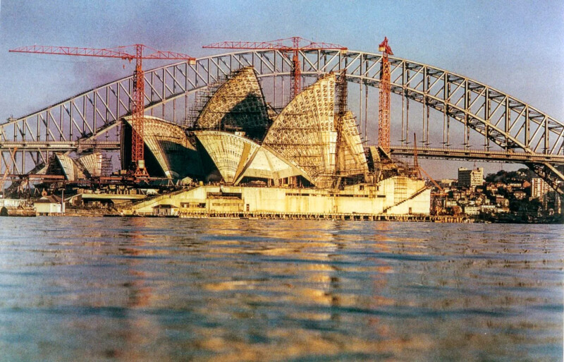 Sydney Opera House's construction