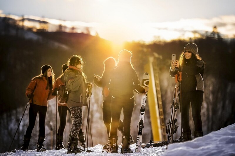 Skiing and Snowboarding