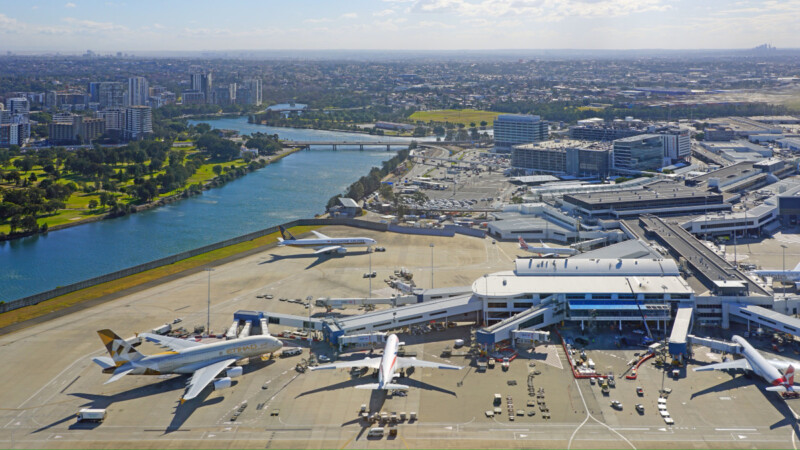 Which terminal is international flights at Sydney Airport? - Guide to Navigating Terminals 2 Sydney airport drone shot with airplanes parked