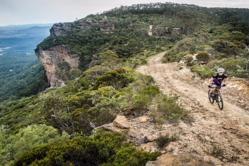 Mountain biking in the surrounding Blue Mountains