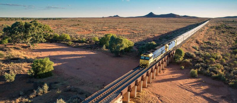 Train journey from Sydney to Perth