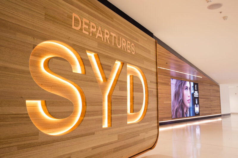 Sydney International Departure