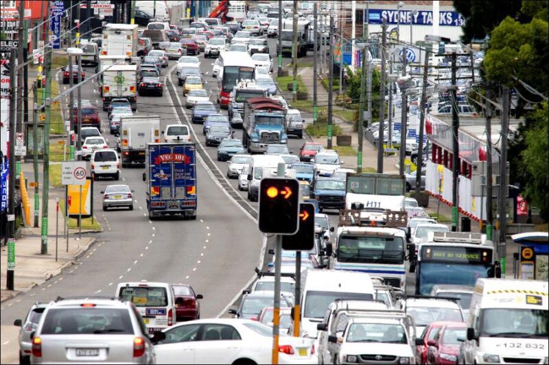 What roads should you avoid during rush hour in Sydney? 3 Parramatta Road