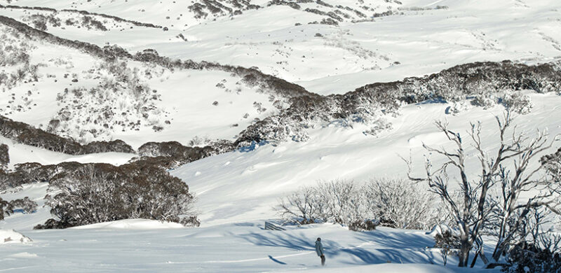 What is the snow season in Perisher? 3