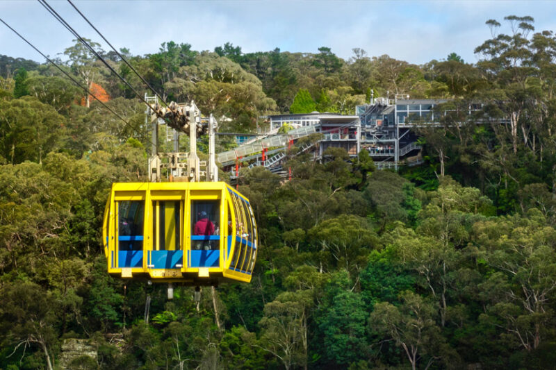 How fast is the Katoomba scenic railway? 2