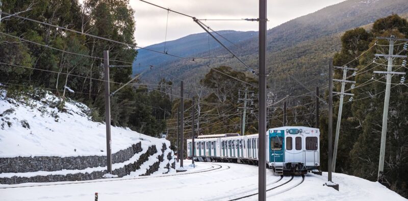 Is the Skitube free between Perisher and Blue Cow